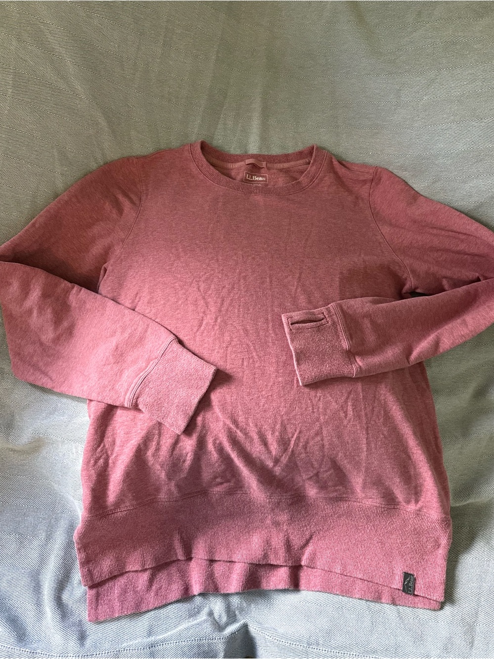 L.L. Bean Women’s Crewneck Sweater - Dusty Rose
